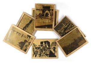 A COLLECTION OF SEVEN OLD PHOTOGRAPHS OF MECCA, MEDINA, THE MAHMAL AND THE HAJJ, EARLY 20TH CENTURY