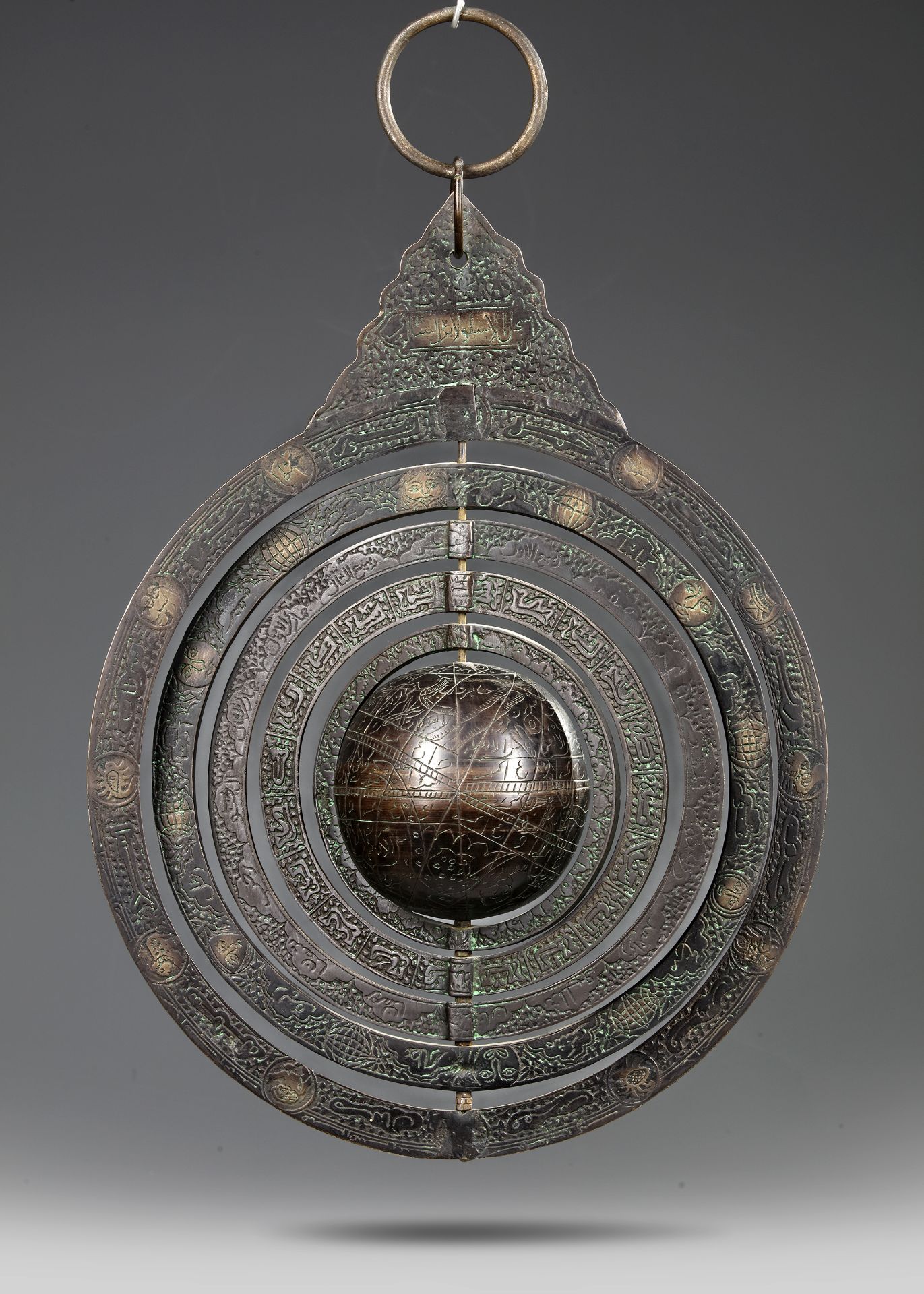 A COPPER ARMILLARY SPHERE, 19TH-20TH CENTURY - Image 5 of 5
