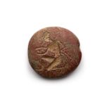 AN EASTGREEK LENTOID SEAL OF A HOPLITE, 4-5TH CENTURY BC