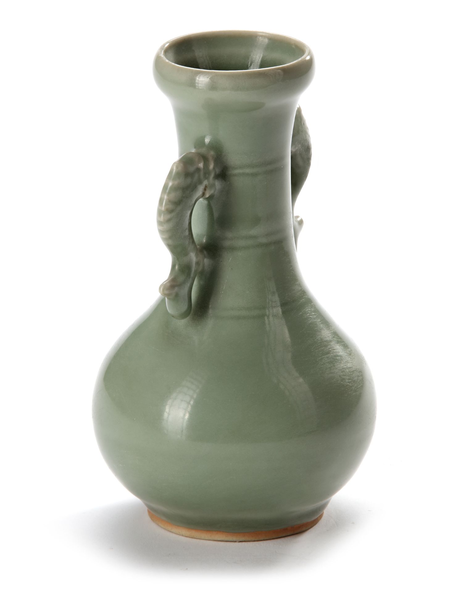 THREE CHINESE LONGQUAN CELADON VASES, SONG DYNASTY (960-1127 ) /YUAN DYNASTY (1271-1368) - Image 4 of 7