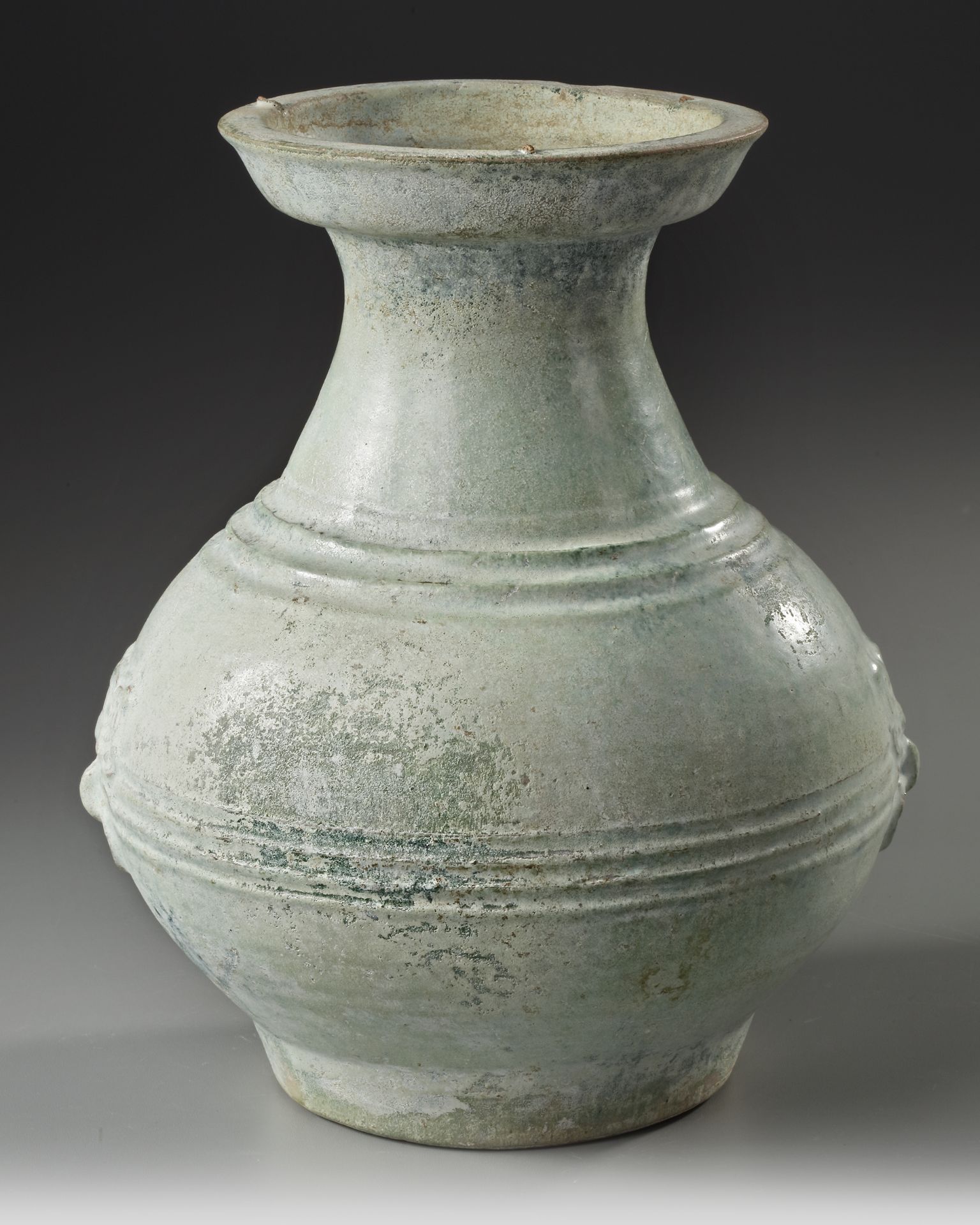 A CHINESE HU VASE WITH TAOTIE MASKS, HAN DYNASTY (206 BC-220 AD) - Image 3 of 5