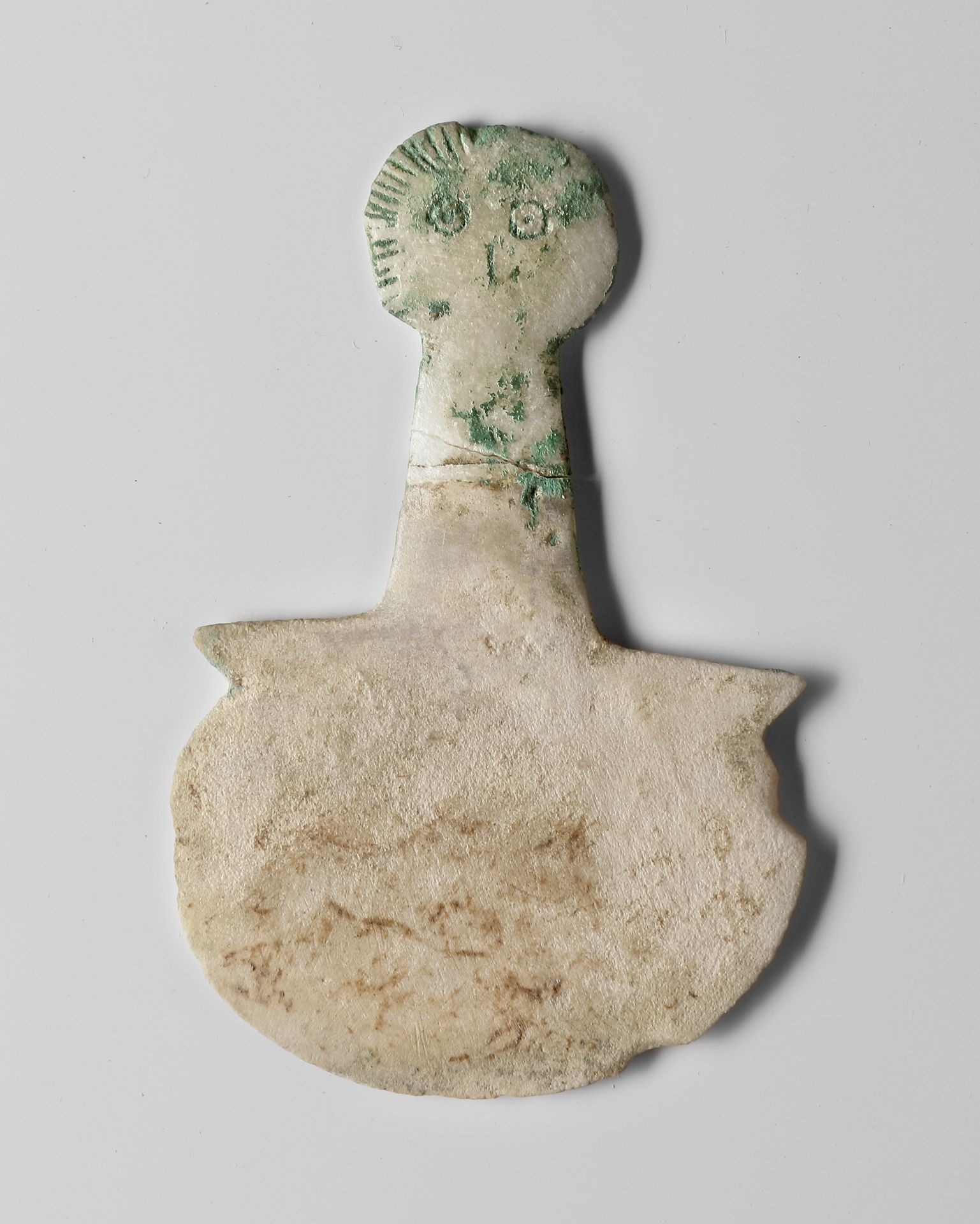 AN ANATOLIAN MARBLE IDOL, 3RD MILLENNIUM BC