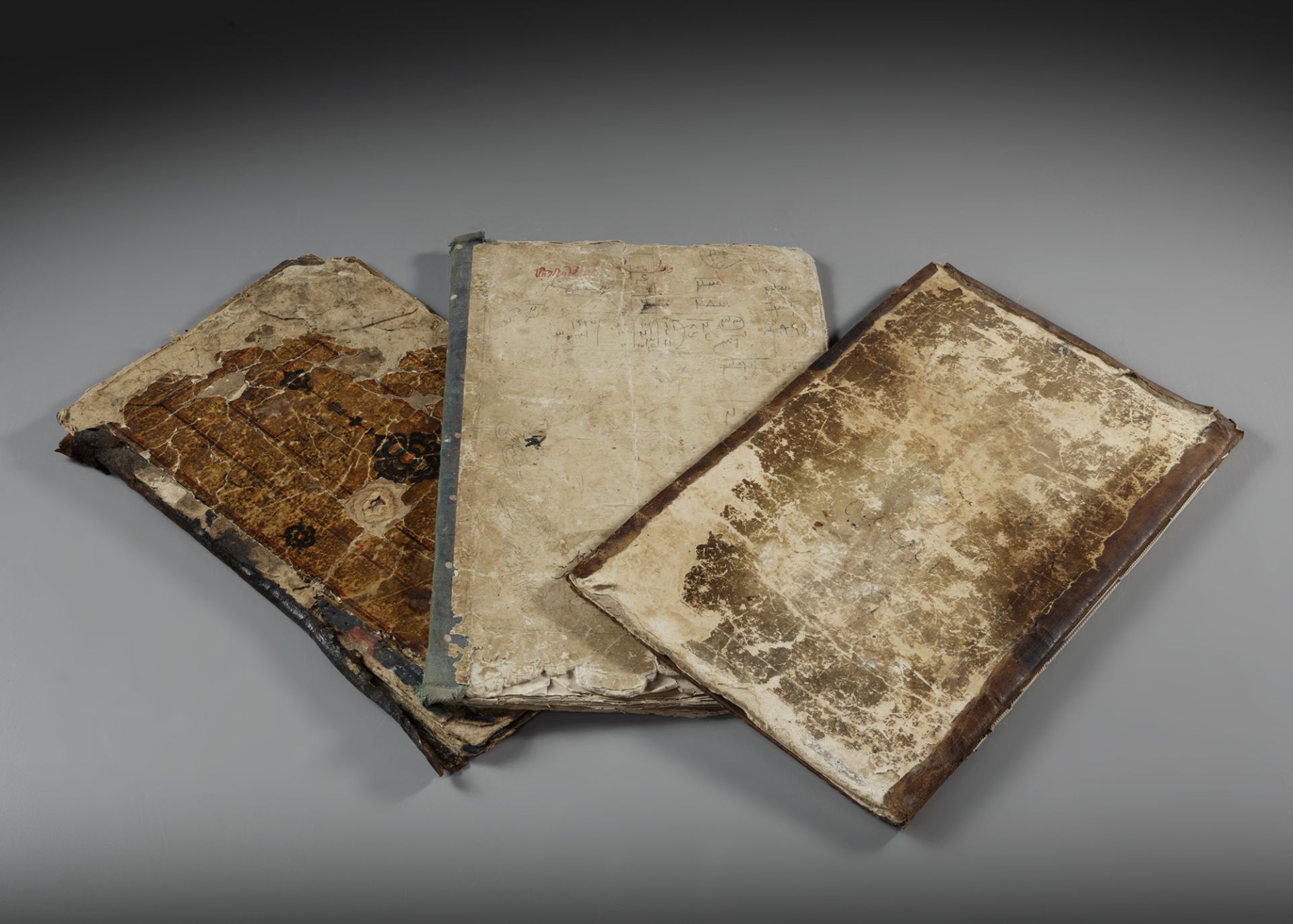 THREE QURAN SECTIONS, CENTRAL ASIA, LATE 19TH CENTURY - Image 7 of 8