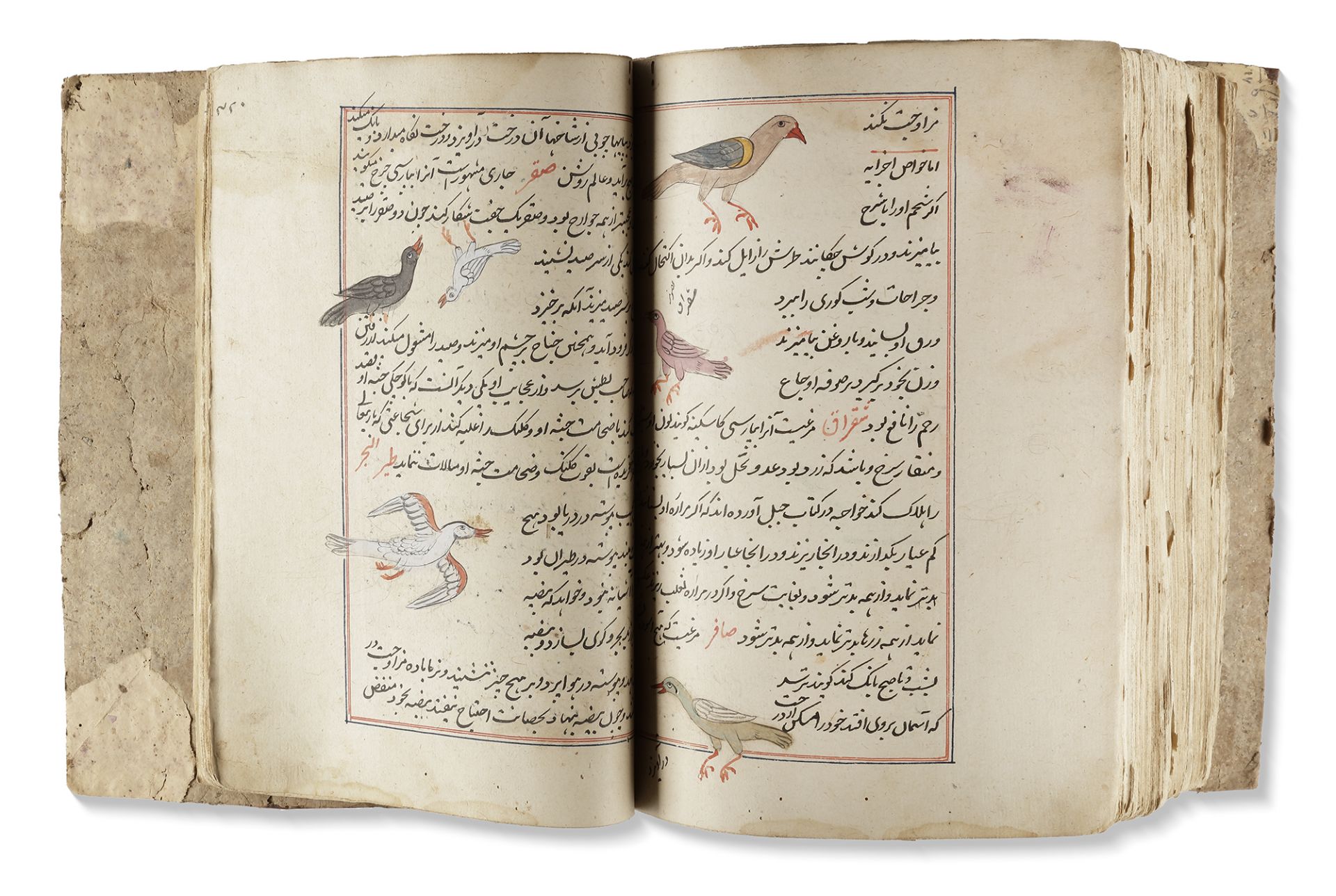 AJA'IB AL-MAKHLUQAT, THE WONDERS OF CREATURES, ZAKARIYA AL-QAZWINI (1203-1283AD), COPIED LATE 18TH C - Image 8 of 10