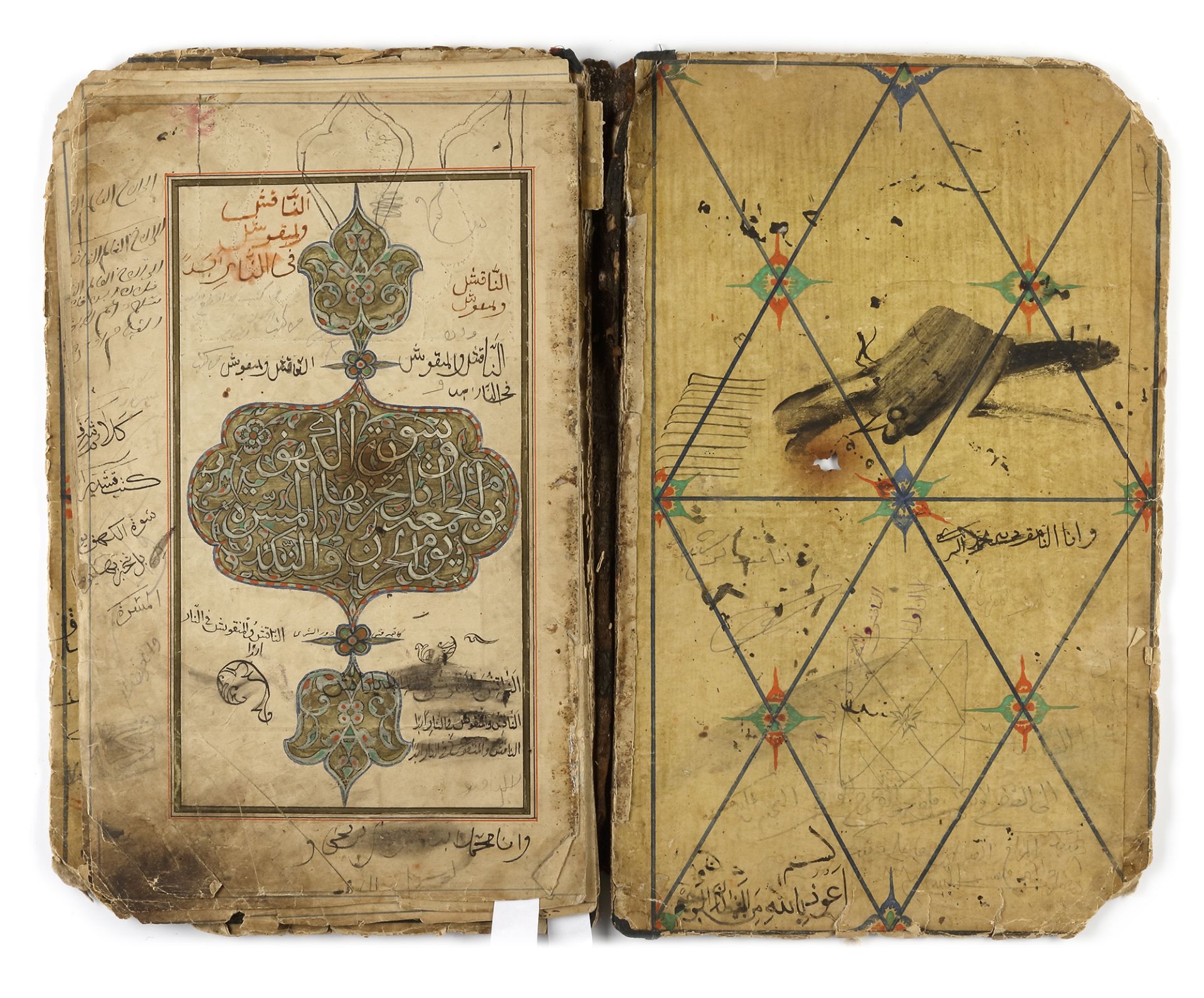 THREE QURAN SECTIONS, CENTRAL ASIA, LATE 19TH CENTURY - Image 4 of 8