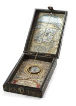 AN OTTOMAN COMPASS AND QIBLA INDICATOR, 19TH CENTURY