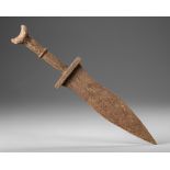 AN IRON PUGLIO OR SHORT DAGGER, ROMAN, 1ST CENTURY AD