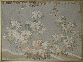 A JAPANESE SILK EMBROIDERY, EARLY 20TH CENTURY