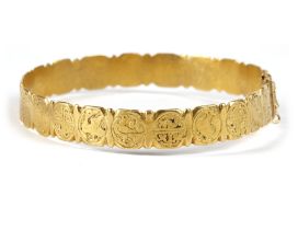 A GOLD ISLAMIC BRACELET, 11TH-12TH CENTURY