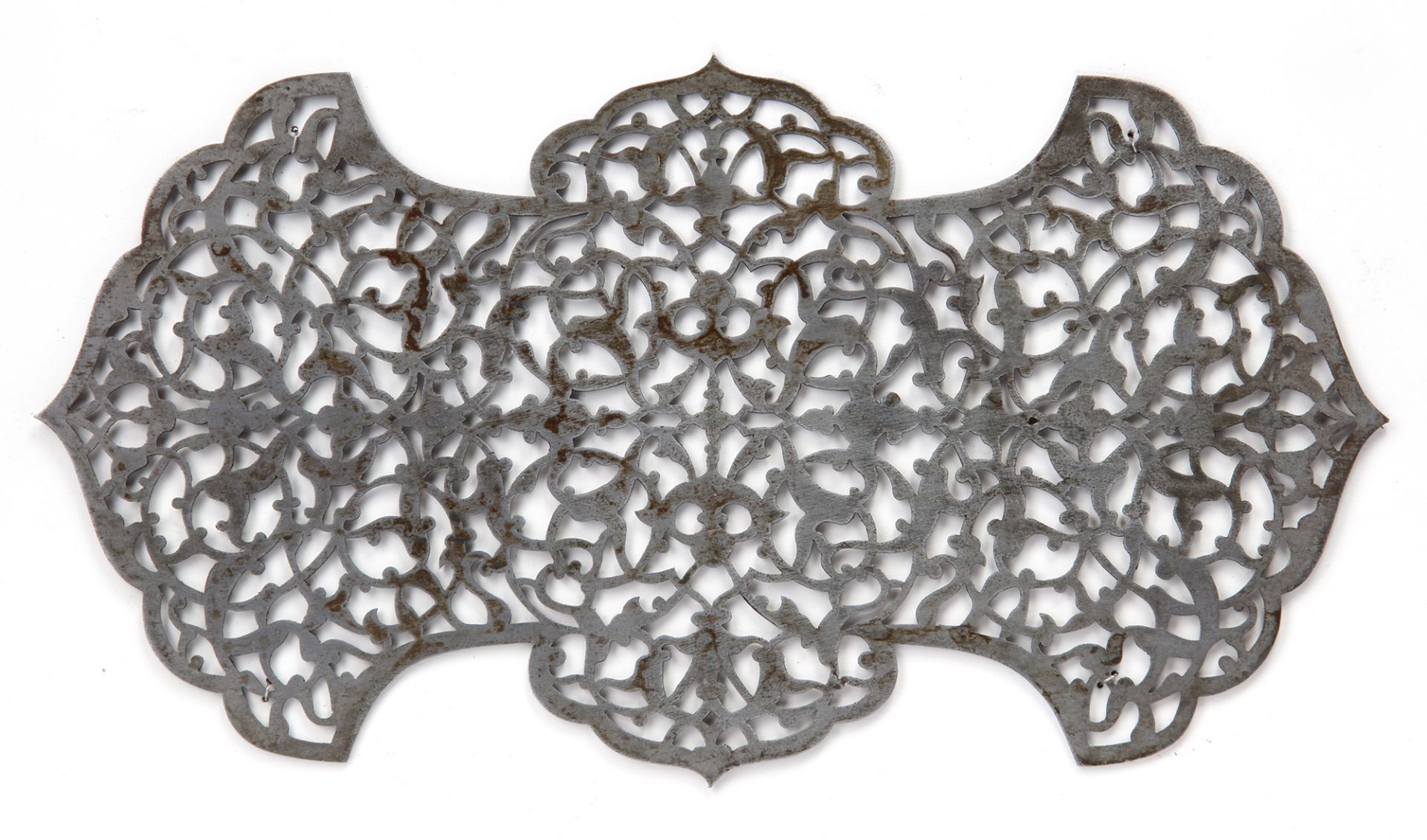 AN OPENWORK STEEL PANEL, 18TH-19TH CENTURY