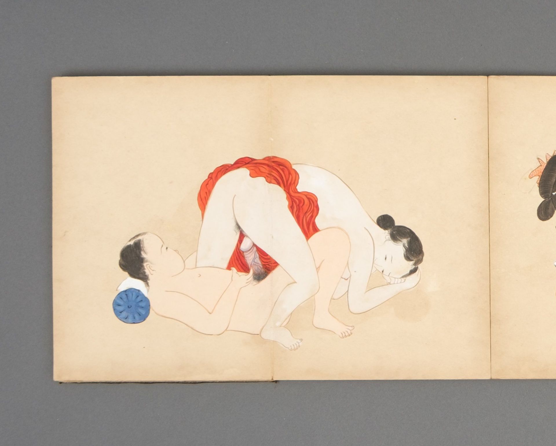 A JAPANESE EROTIC BOOK “SHUNGA”, 1912-1926 (TAISHO PERIOD) - Bild 8 aus 29