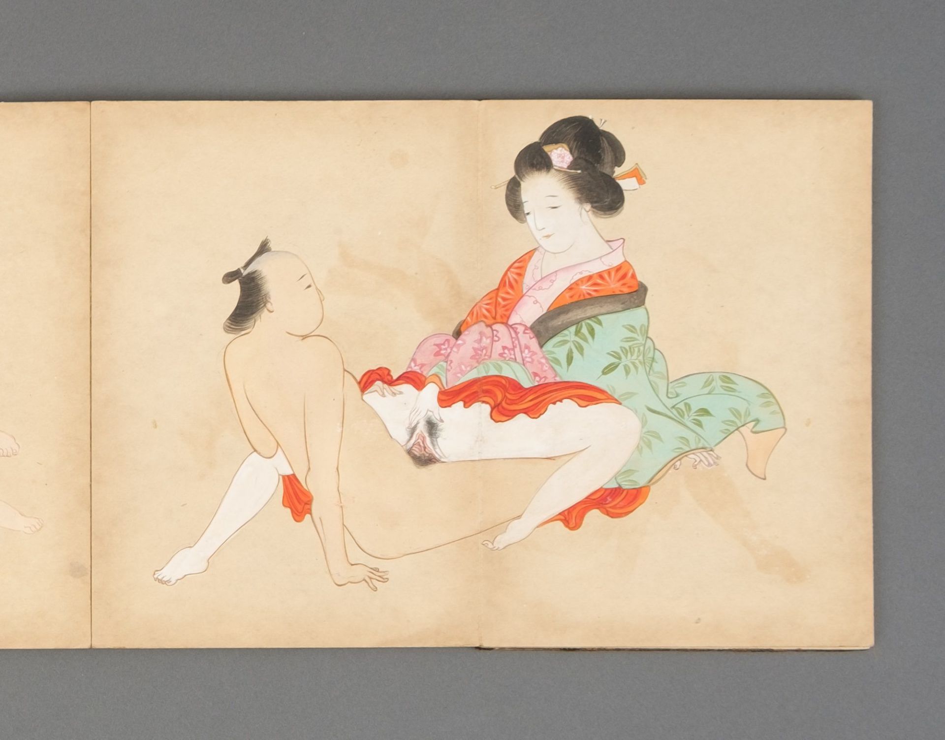 A JAPANESE EROTIC BOOK “SHUNGA”, 1912-1926 (TAISHO PERIOD) - Bild 14 aus 29