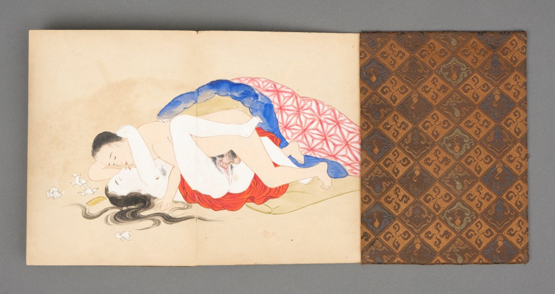 A JAPANESE EROTIC BOOK “SHUNGA”, 1912-1926 (TAISHO PERIOD) - Bild 29 aus 29