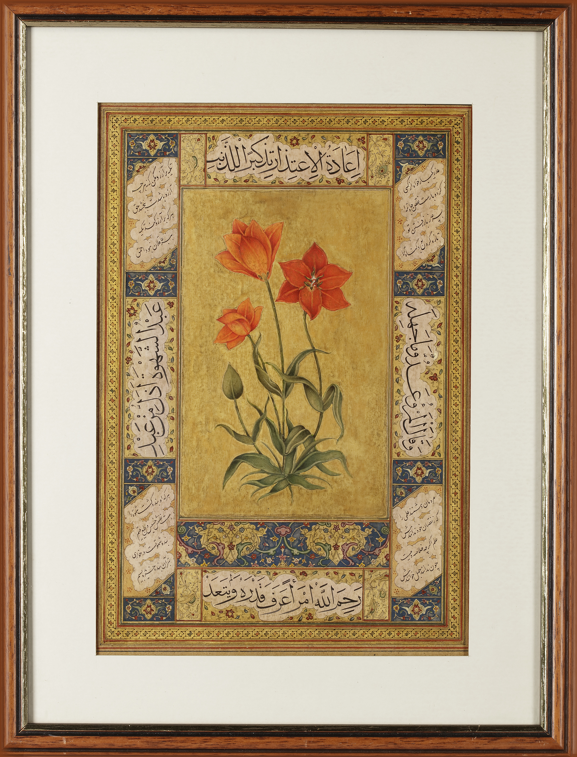 A STUDY OF TULIPS, DELHI SCHOOL, 19TH CENTURY - Image 3 of 4