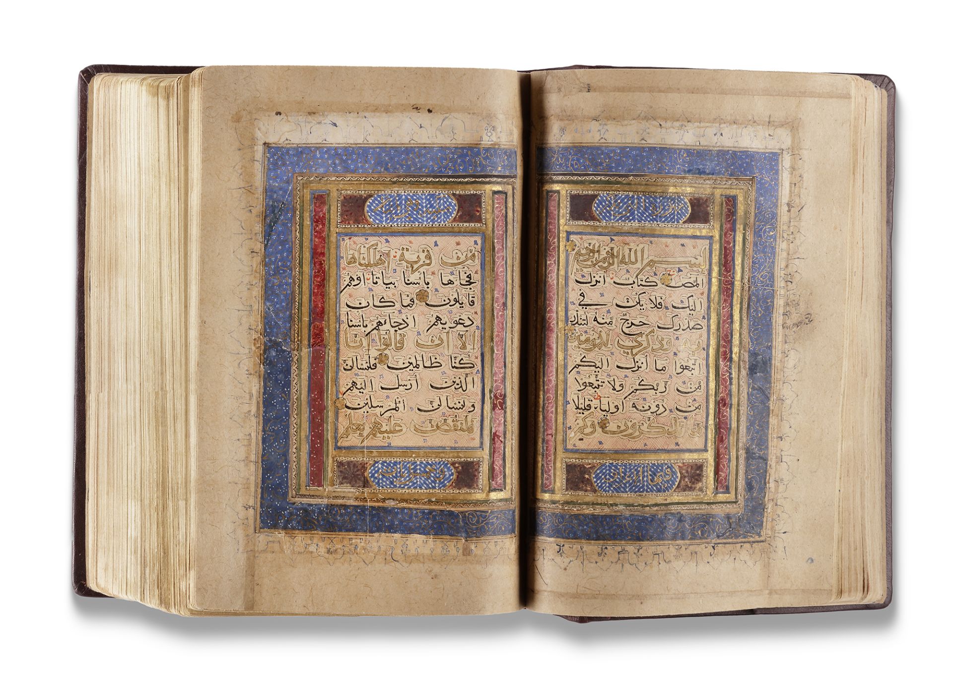 A SULTANATE ILLUMINATED QURAN, NORTH INDIA, 16TH CENTURY - Bild 10 aus 18