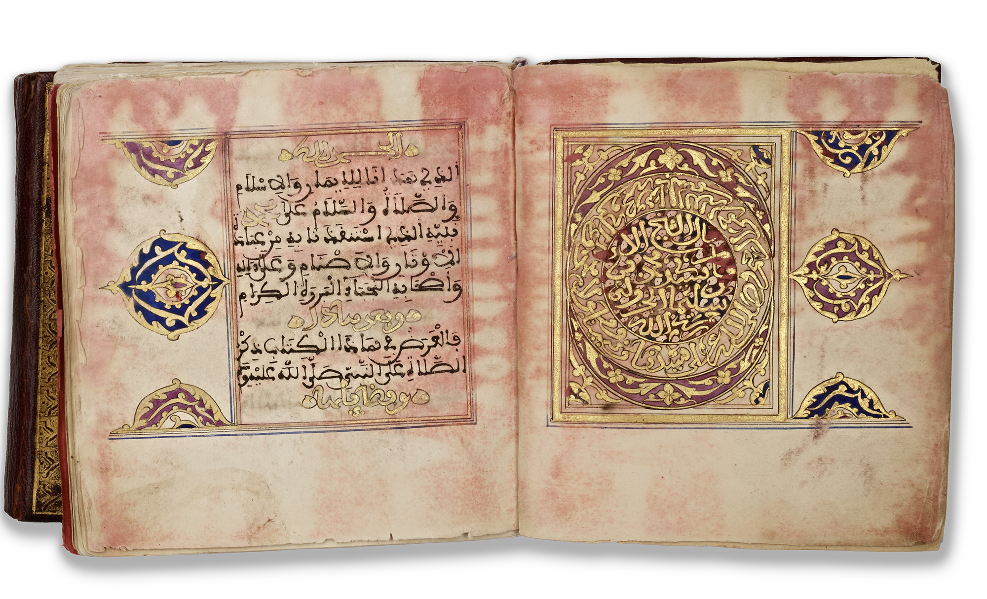 MUHAMMAD BIN SULAYMAN AL-JAZULI (D.1465 AD) DALA'IL AL-KHAYRAT, 18TH CENTURY - Image 14 of 20