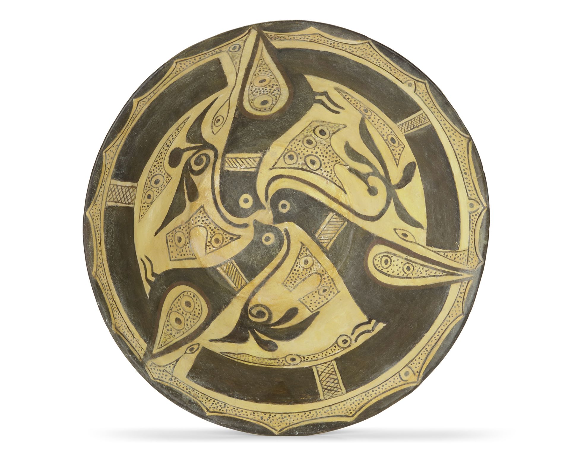 A NISHAPUR POTTERY BOWL, EASTERN PERSIA, 10TH CENTURY - Image 2 of 10