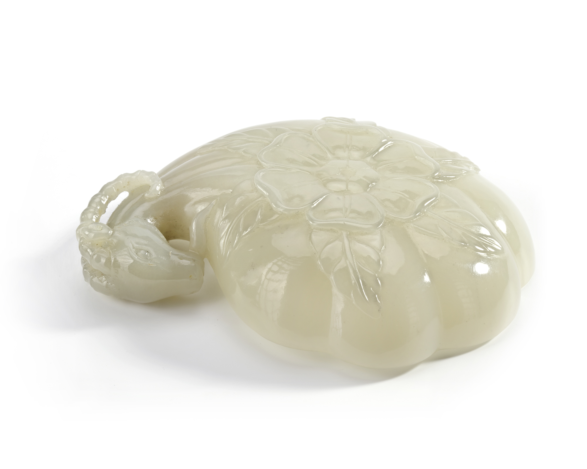A MUGHAL-STYLE CARVED JADE RAMS CUP, 18TH CENTURY - Image 19 of 20
