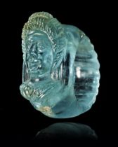 A HIGHLY IMPORTANT ROMAN RING IN AQUAMARINE, 2ND CENTURY AD OR LATER