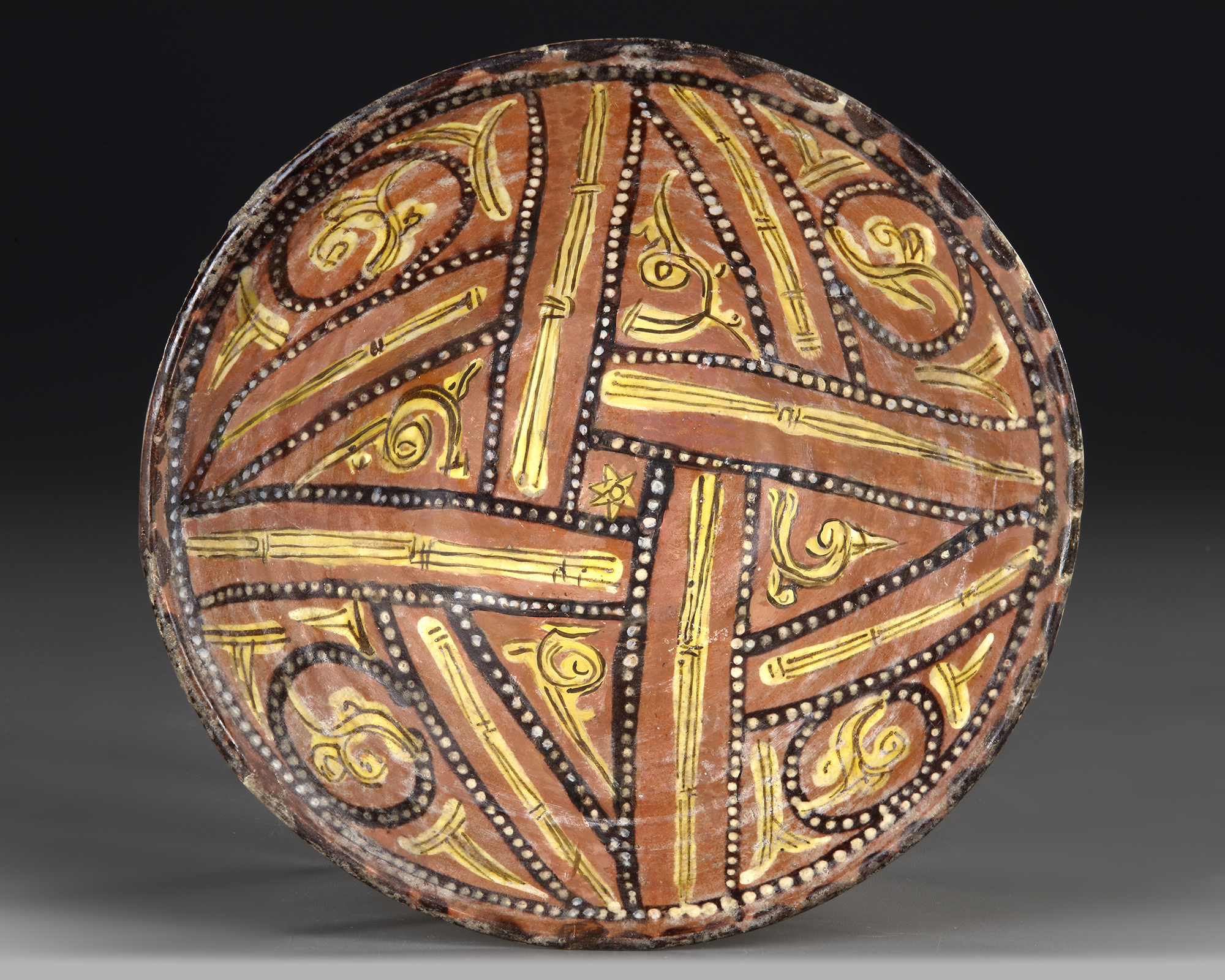 A NISHAPUR CONICAL POTTERY BOWL, PERSIA, 10TH CENTURY - Image 8 of 10