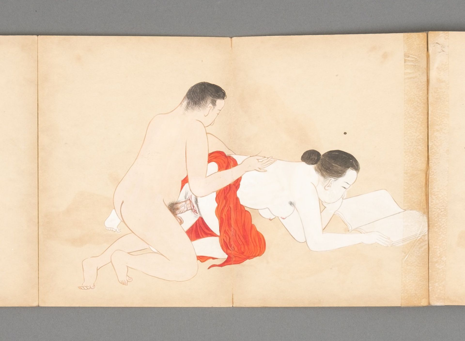 A JAPANESE EROTIC BOOK “SHUNGA”, 1912-1926 (TAISHO PERIOD) - Bild 23 aus 29