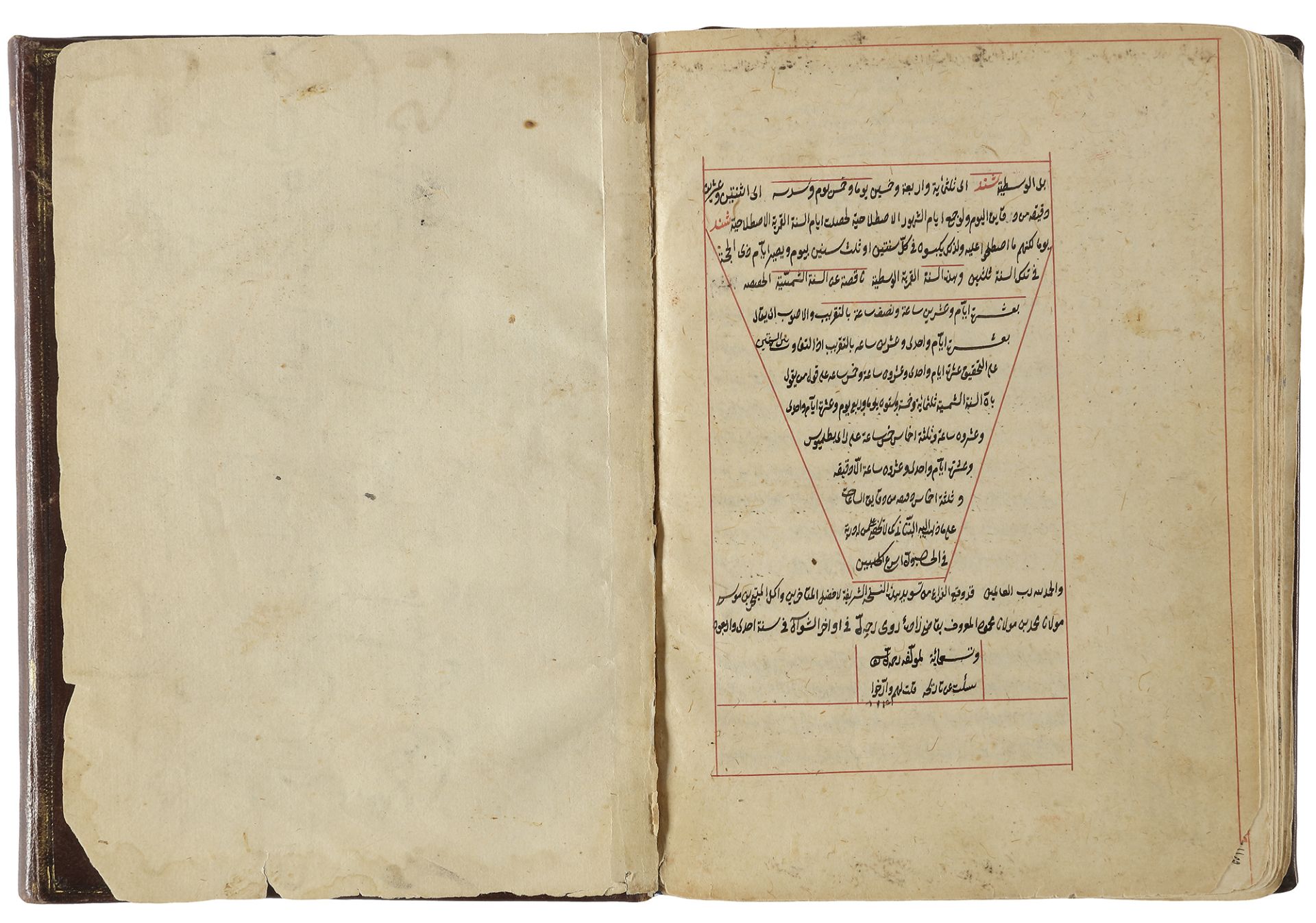 SHARH AL-MULKHAS FI AL-HAY’A’ OF AL-JAGHMINI, DATED END OF SHAWWAL 914 AH/1534 AD - Bild 18 aus 26