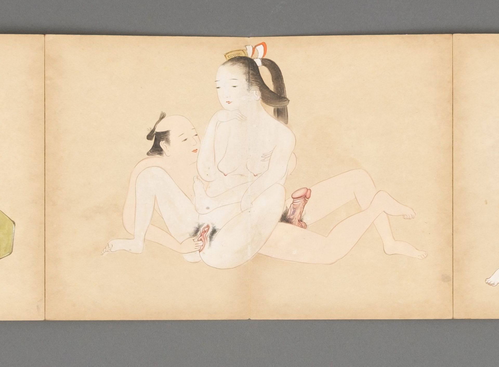 A JAPANESE EROTIC BOOK “SHUNGA”, 1912-1926 (TAISHO PERIOD) - Bild 13 aus 29