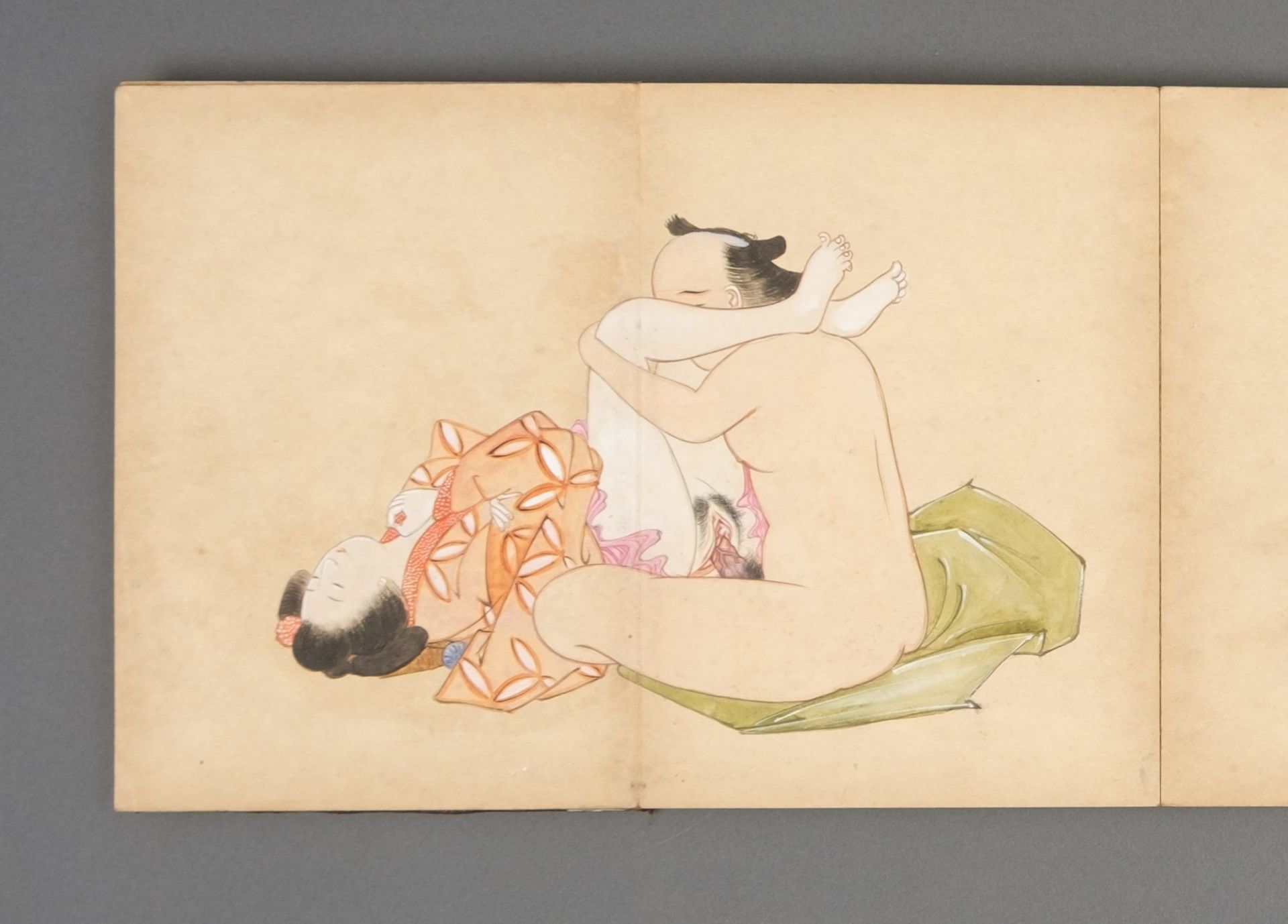 A JAPANESE EROTIC BOOK “SHUNGA”, 1912-1926 (TAISHO PERIOD) - Bild 12 aus 29