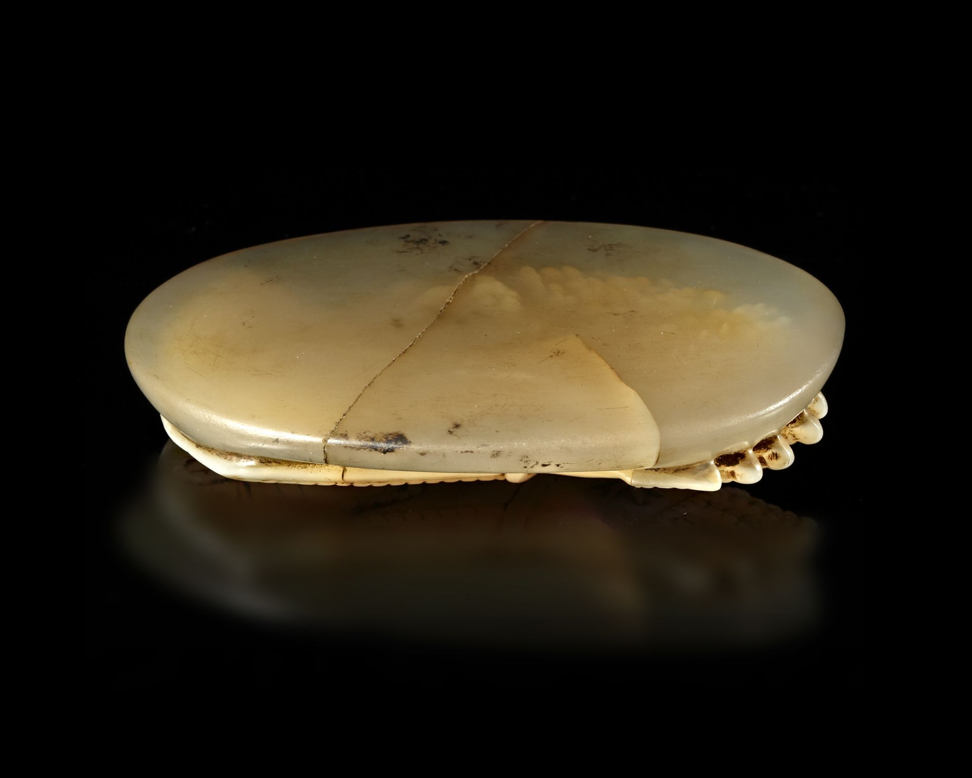A LARGE CAMEO OF TIGRANES II OR 'THE GREAT' IN SARDONYX, 1ST CENTURY BC - Image 3 of 3