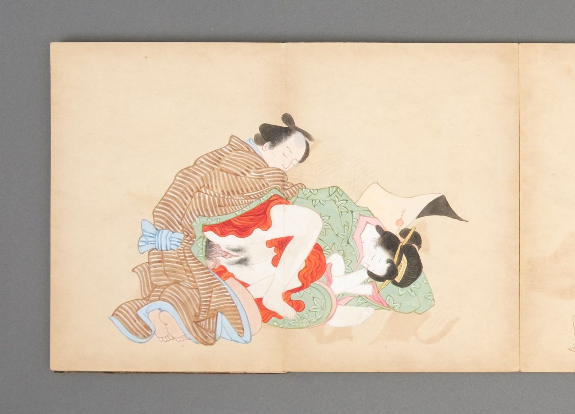 A JAPANESE EROTIC BOOK “SHUNGA”, 1912-1926 (TAISHO PERIOD) - Bild 22 aus 29