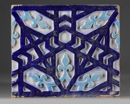 A MULTAN POTTERY TILE, PAKISTAN, 18TH CENTURY