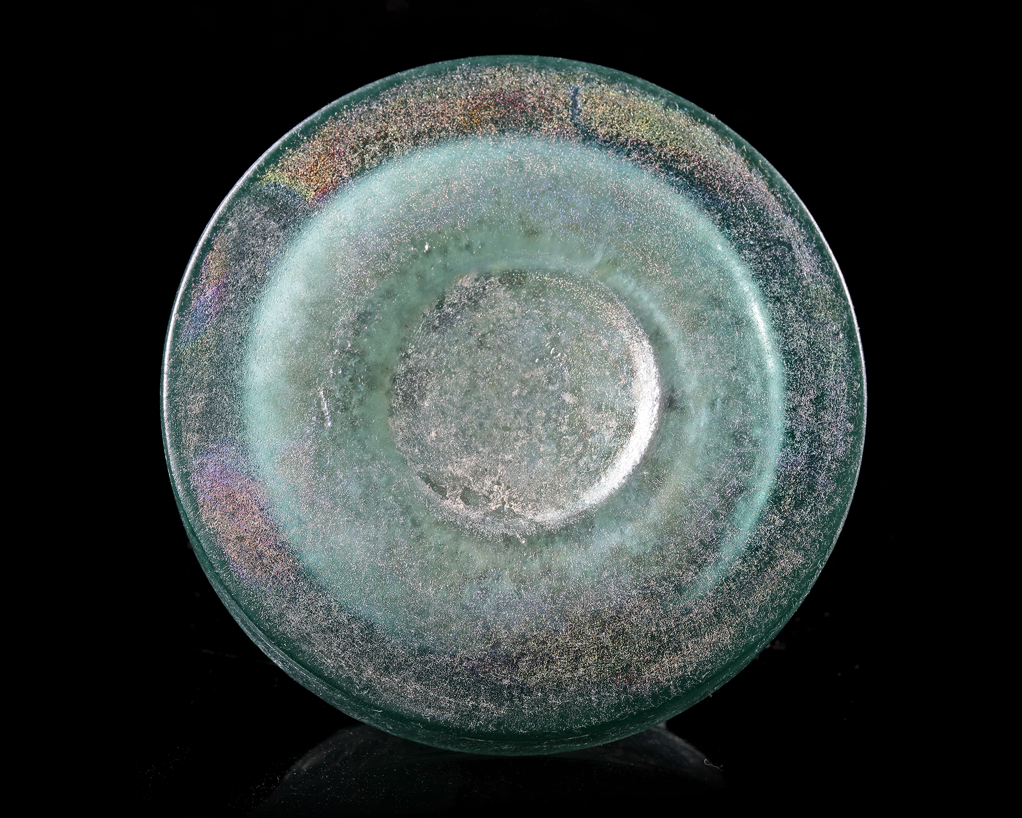 AN EARLY ISLAMIC GLASS INKWELL, PERSIA, 12TH-13TH CENTURY - Image 5 of 6