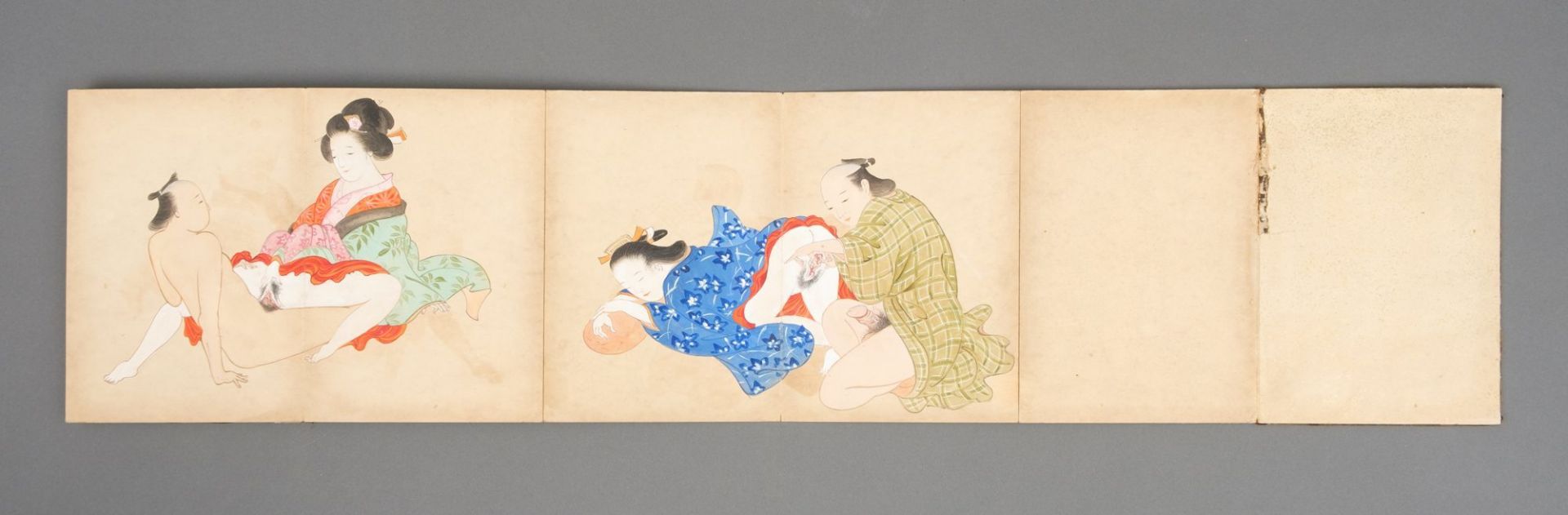 A JAPANESE EROTIC BOOK “SHUNGA”, 1912-1926 (TAISHO PERIOD) - Bild 15 aus 29