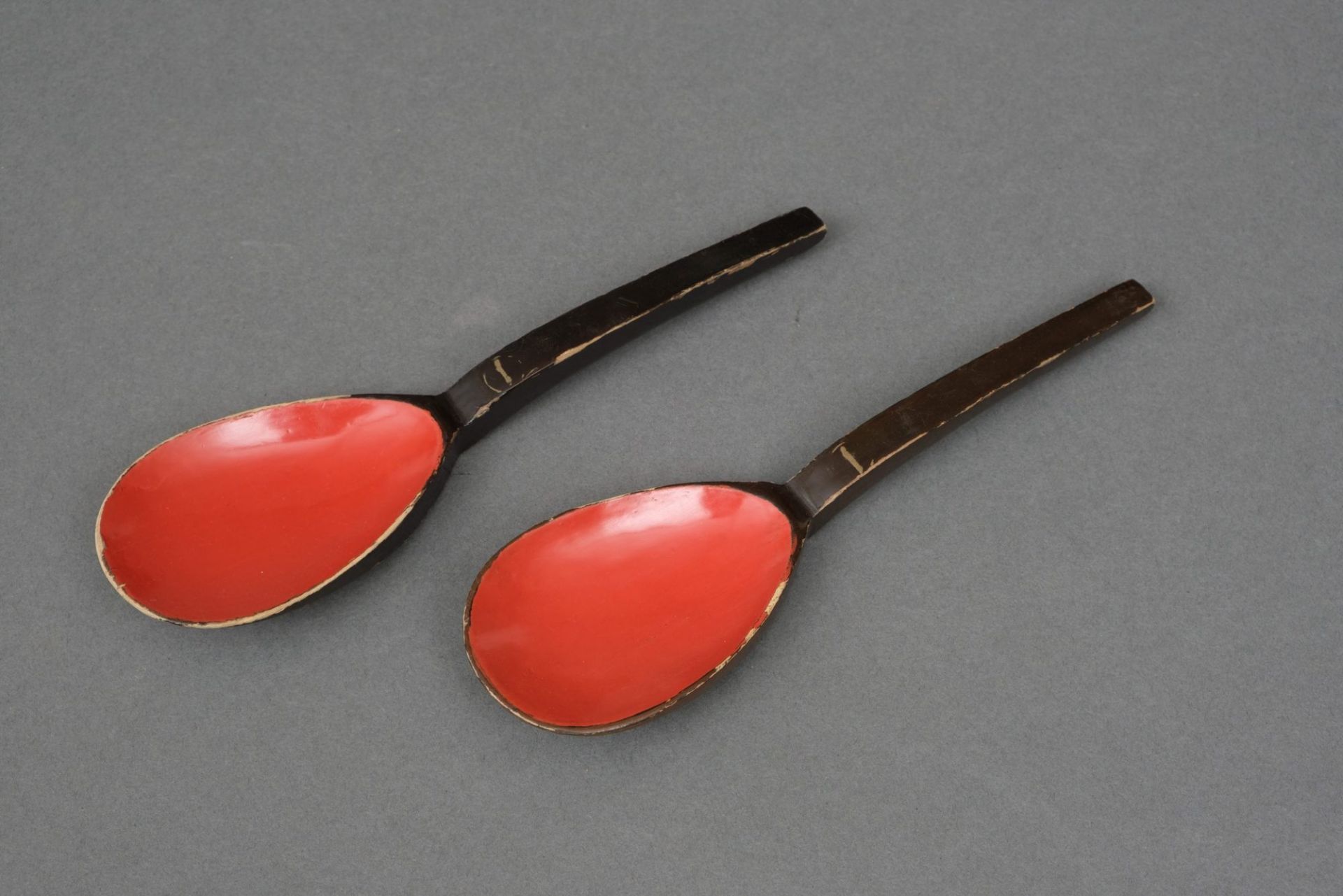 TWO JAPANESE LACQUERED RICE CONTAINERS, MEIJI PERIOD (1868-1912) - Bild 9 aus 10