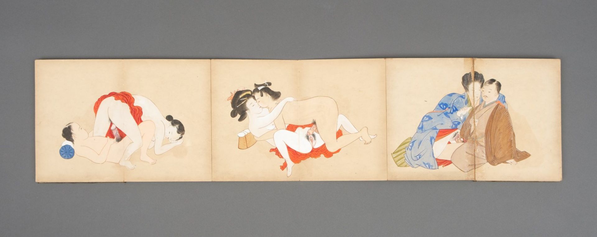 A JAPANESE EROTIC BOOK “SHUNGA”, 1912-1926 (TAISHO PERIOD) - Bild 7 aus 29