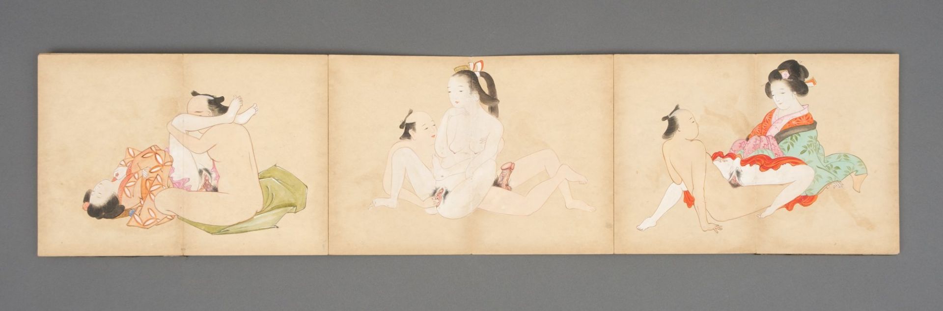 A JAPANESE EROTIC BOOK “SHUNGA”, 1912-1926 (TAISHO PERIOD) - Bild 11 aus 29