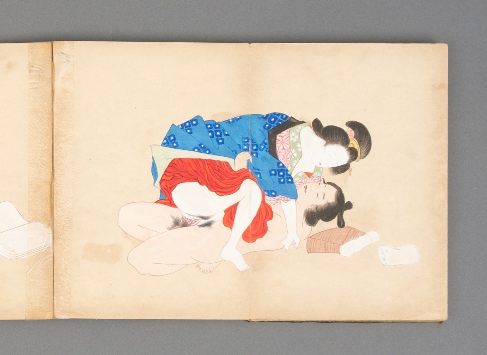 A JAPANESE EROTIC BOOK “SHUNGA”, 1912-1926 (TAISHO PERIOD) - Bild 24 aus 29
