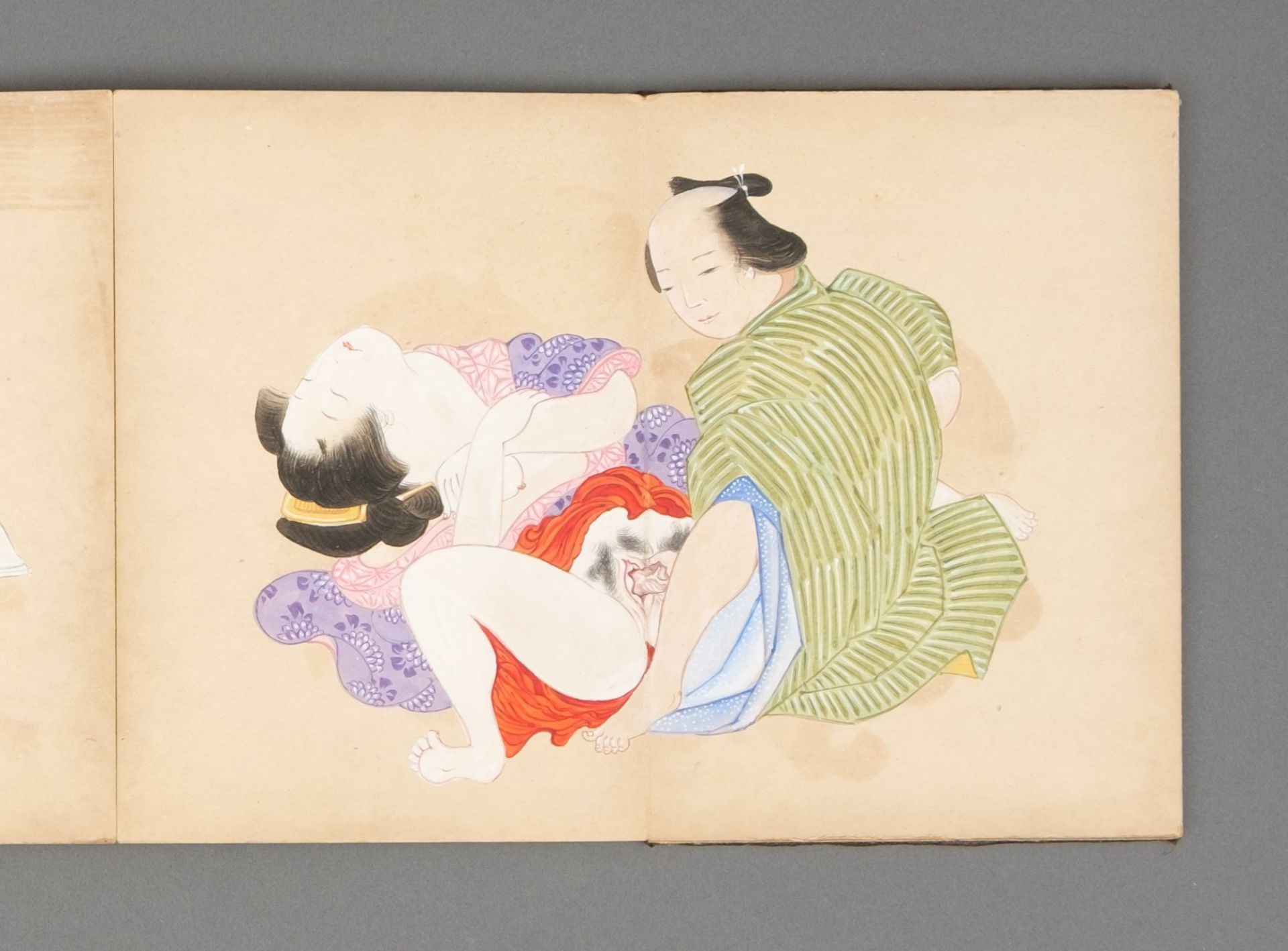 A JAPANESE EROTIC BOOK “SHUNGA”, 1912-1926 (TAISHO PERIOD) - Bild 28 aus 29