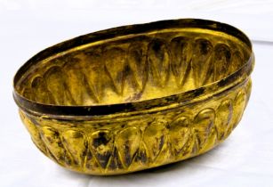 18-19th century Ottoman Tombak hammam bowl