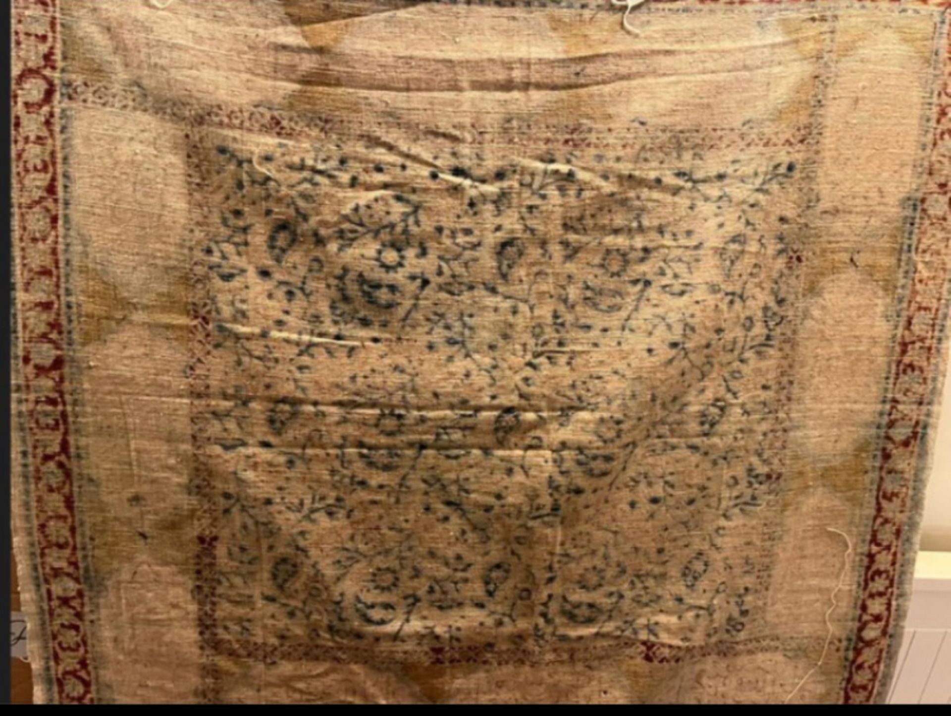 Kalamkari textile with islamic calligraphy - Image 12 of 12