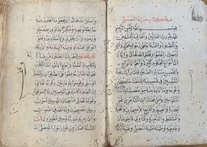 17th century Islamic manuscript (Minyat Al-Mussali wa Ghoniat Al- Mobtadi)