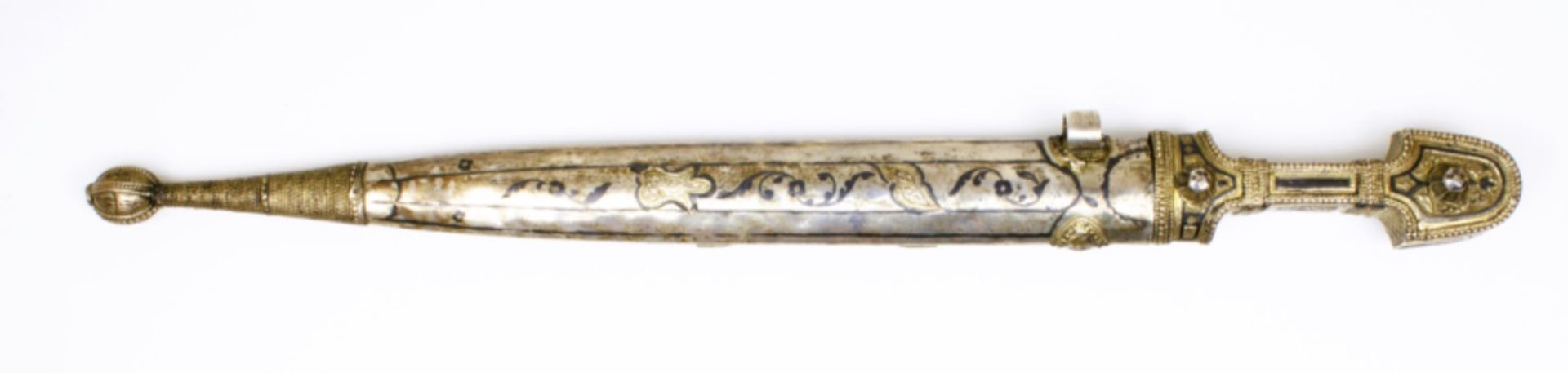 Silver Kindjal dagger - Image 3 of 8