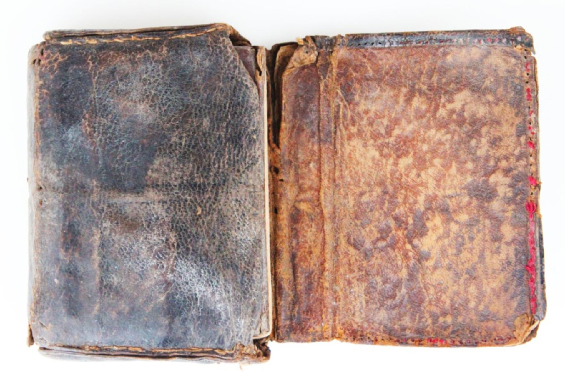 Handwritten Ottoman prayer book in leather sheath - Image 11 of 12
