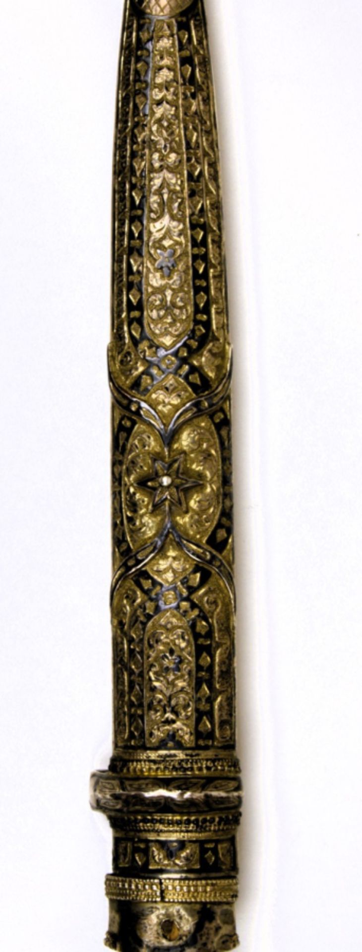 Silver Kindjal dagger - Image 6 of 8