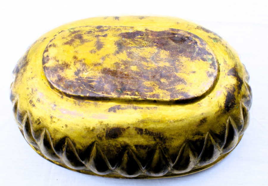 18-19th century Ottoman Tombak hammam bowl - Image 4 of 5