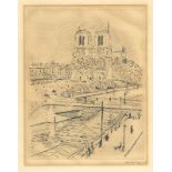 Marquet, Albert. Notre Dame et le pont Saint Michael