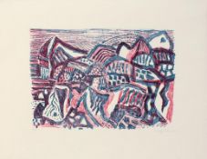 Bargheer, Eduard. Vulkanische Landschaft