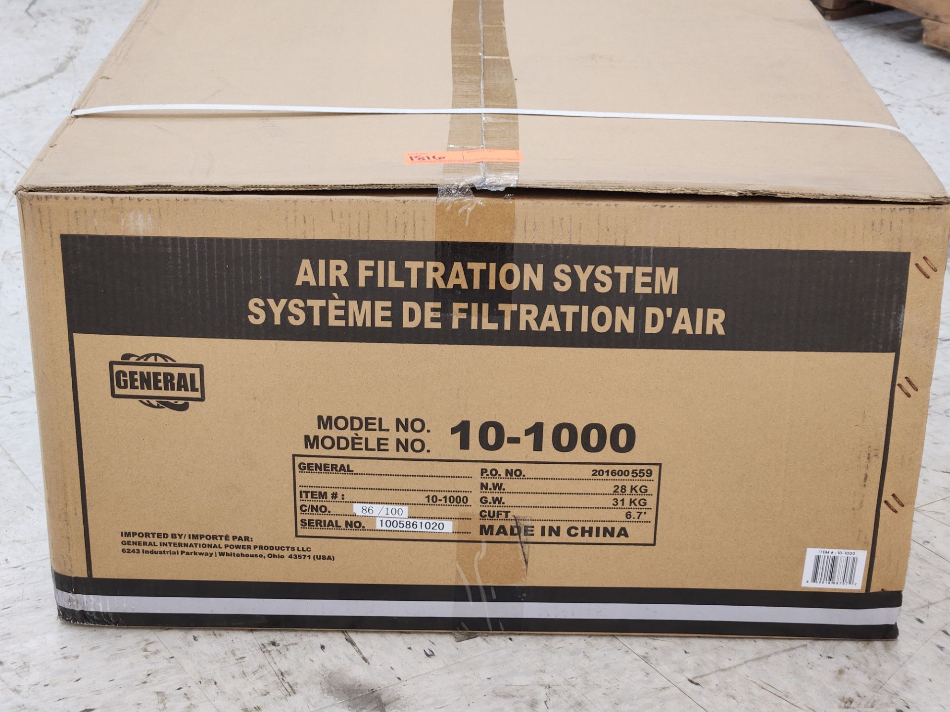 General Air Filtration System - Image 2 of 2