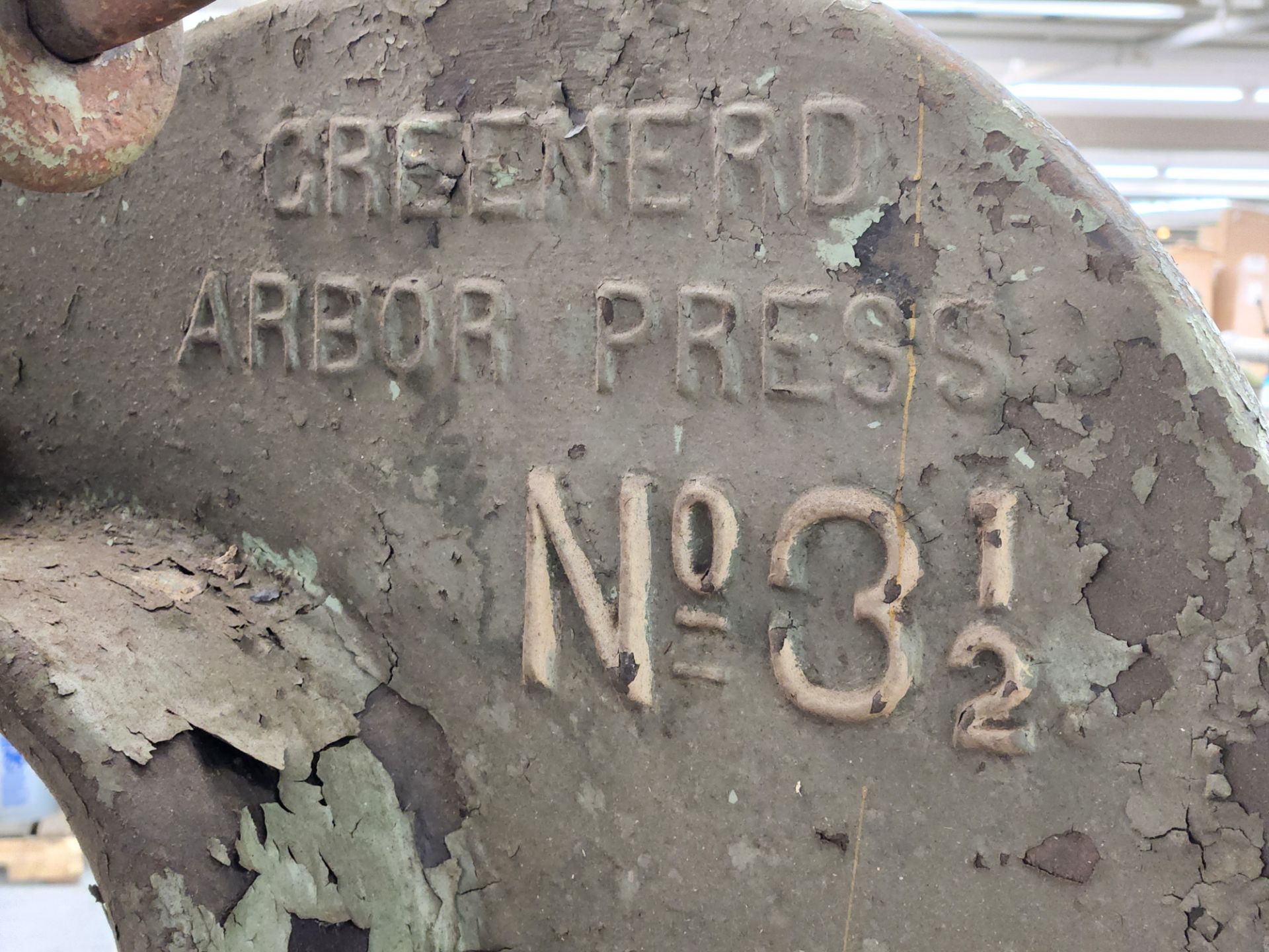 Greenerd No. 3-1/2 Arbor Press - Image 3 of 3