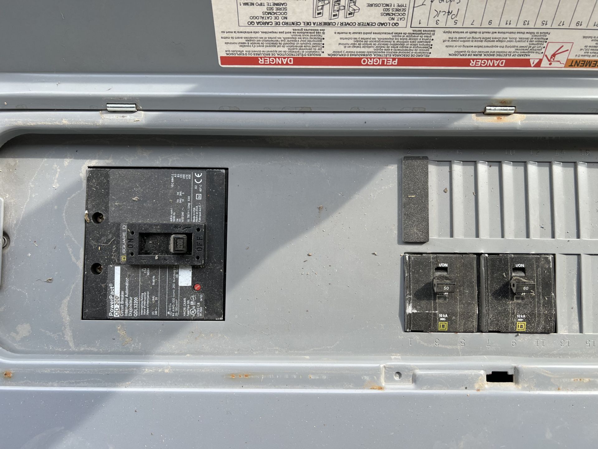 Lot of 3 Electrical Panels - Image 2 of 4